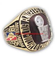 1984 - 1985 Los Angeles Lakers Basketball World Championship Ring, Custom Los Angeles Lakers Champions Ring