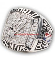 2002 - 2003 San Antonio Spurs Basketball World Championship Ring, Custom San Antonio Spurs Champions Ring