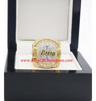 2009 - 2010 Los Angeles Lakers Basketball World Championship Ring, Custom Los Angeles Lakers Champions Ring