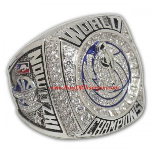 2010 - 2011 Dallas Mavericks Basketball World Championship Ring