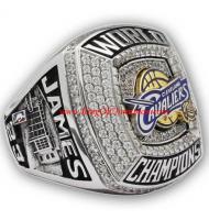 2015–2016 Cleveland Cavaliers Basketball Replica World Championship FAN Ring, Custom Cleveland Cavaliers Ring