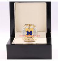 2022 Michigan Wolverines Big Ten Men's Football College Championship Ring