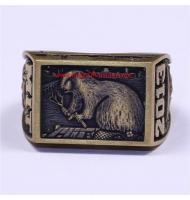 2013 MIT Grad Rat ring, MIT College Graduate Ring, Custom MIT Class Ring