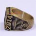 2014 MIT Grad Rat ring, MIT College Graduate Ring, Custom MIT Class Ring