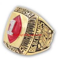 1994 Nebraska Cornhuskers Men's Football NCAA National College Championship Ring