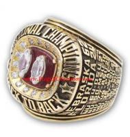 1995 Nebraska Cornhuskers Men's Football NCAA National College Championship Ring