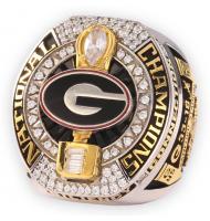 2021 Georgia Bulldogs Men's Football NCAA National College Championship Ring