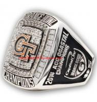 2014 Georgia Tech Yellow Jackets Men's Football College Orange Bowl College Championship Ring