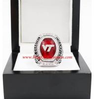 2016 Virginia Tech Hokies ACC Men's Football College Championship Ring, custom Virginia Tech Hokies Ring