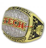 2008 Texas Tech Red Raiders Men's Football Big 12 Championship Ring, Custom Texas Tech Red Raider Champions Ring