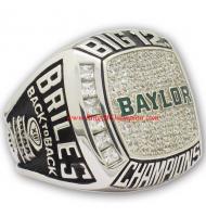 2014 Baylor Bears Men's Football Big 12 Championship Ring, Custom Baylor Bears Champions Ring
