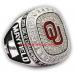 2015 Oklahoma Sooners Men's Football Big 12 Championship Ring, Custom Oklahoma Sooners Champions Ring