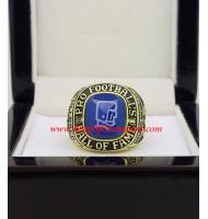 1963 Bronko Nagurski Hall of Fame Men's Football Championship Ring, Custom Bronko Nagurski Champions Ring