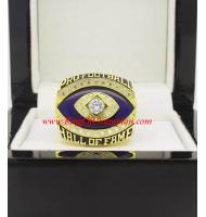 2014 Gray Guy Pro Football Hall of Fame Championship Ring, Custom Hall of Fame Champions Ring