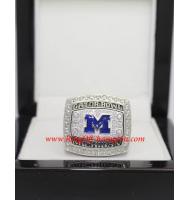 2010 Michigan Wolverines Men's Football Gator Bowl College Championship Ring