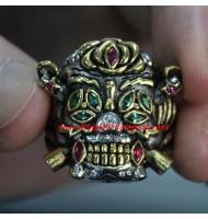 2014 The Expendables Stallone Lucky Ring, The Skeleton Skull Lucky Ring, Custom Lucky Ring