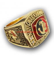 2013 Florida State Seminoles Men's Football NCAA National College Championship FAN Ring