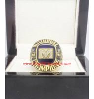1989 Michigan Wolverin Basketball National College Championship ring