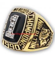 1990 Colorado Buffaloes Men's Football NCAA National College Championship Ring