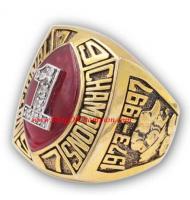 1997 Nebraska Cornhuskers Men's Football NCAA National College Championship Ring