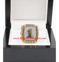 2000 Oklahoma Sooners Men's Football NCAA National College Championship Ring