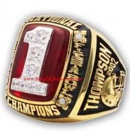 2002 Ohio State Buckeyes Men's Football NCAA National College Championship Ring