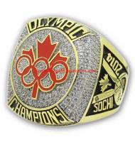 2014 Canada Winter Olympic Hockey Team Gold Medal Championship Ring, Replica Olympic Champions Ring