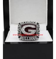 2004 - 2005 Georgia Bulldogs OutBack Bowl Men's Football College Championship Ring