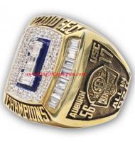 2010 Auburn Tigers Men's Football SEC National College Championship Ring