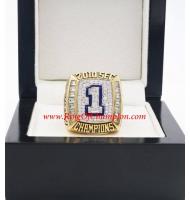 2010 Auburn Tigers Men's Football SEC National College Championship Ring