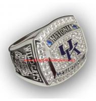 2012 Kentucky Wildcats Men's Basketball NCAA National College Championship Ring