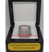 2013 Dominican Republic World Baseball Classic National Championship Ring