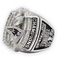 2003 New England Patriots Super Bowl XXXVIII World Championship Ring, Replica New England Patriots Ring