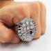 2018 New England Patriots Super Bowl LIII Men's Football Championship Ring Tom Brady