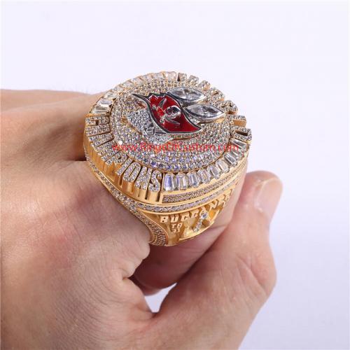 Tampa Bay Buccaneers Super Bowl LV Men's Personalized Commemorative NFL Fan Ring - Christmas Gift