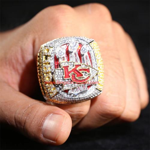 Chiefs super bowl ring replica on sale