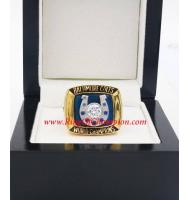 1970 Baltimore Colts Super Bowl V World Championship Ring, Replica Baltimore Colts Ring