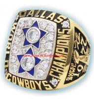 1977 Dallas Cowboys Super Bowl XII World Championship Ring, Replica Dallas Cowboys Ring