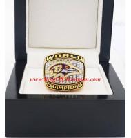 2000 Baltimore Ravens Super Bowl XXXV World Championship Ring, Replica Baltimore Ravens Ring