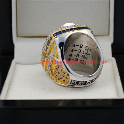 2019 St Louis Blues Stanley Cup Championship Ring – Best