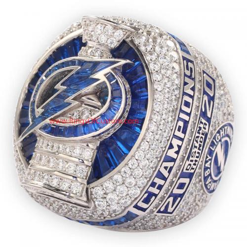 Tampa Bay Lightning NHL 2021 Stanley Cup Champions Ring Ornament