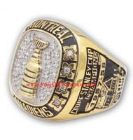 1956 - 1957 Montreal Canadiens Stanley Cup Championship Ring, Custom Montreal Canadiens Champions Ring