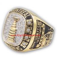 1959 - 1960 Montreal Canadiens Stanley Cup Championship Ring, Custom Montreal Canadiens Champions Ring