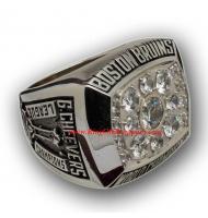 1971 - 1972 Boston Bruins Stanley Cup Championship Ring, Custom Boston Bruins Champions Ring