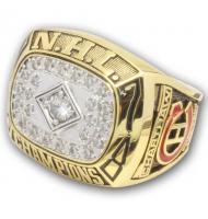 1977 - 1978 Montreal Canadiens Stanley Cup Championship Ring, Custom Montreal Canadiens Champions Ring