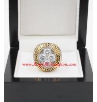 1982 - 1983 New York Islanders Stanley Cup Championship Ring, Custom New York Islanders Champions Ring