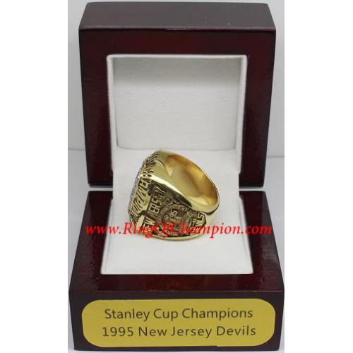 New Jersey Devils Stanley Cup 3 Ring Set (1995, 2000, 2003