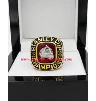 1995 - 1996 Colorado Avalanche Stanley Cup Championship Ring, Custom Colorado Avalanche Champions Ring