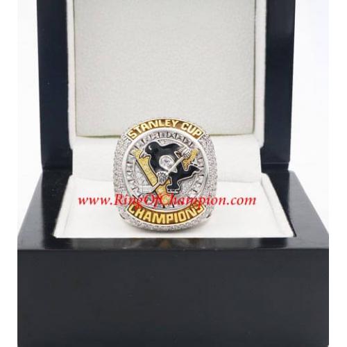 Pittsburgh Penguins 2016 Stanley Cup Champions Mirrored Keychain