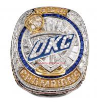 2025 Oklahoma City Thunder Men's Basketball World Replica Championship Ring--Presell